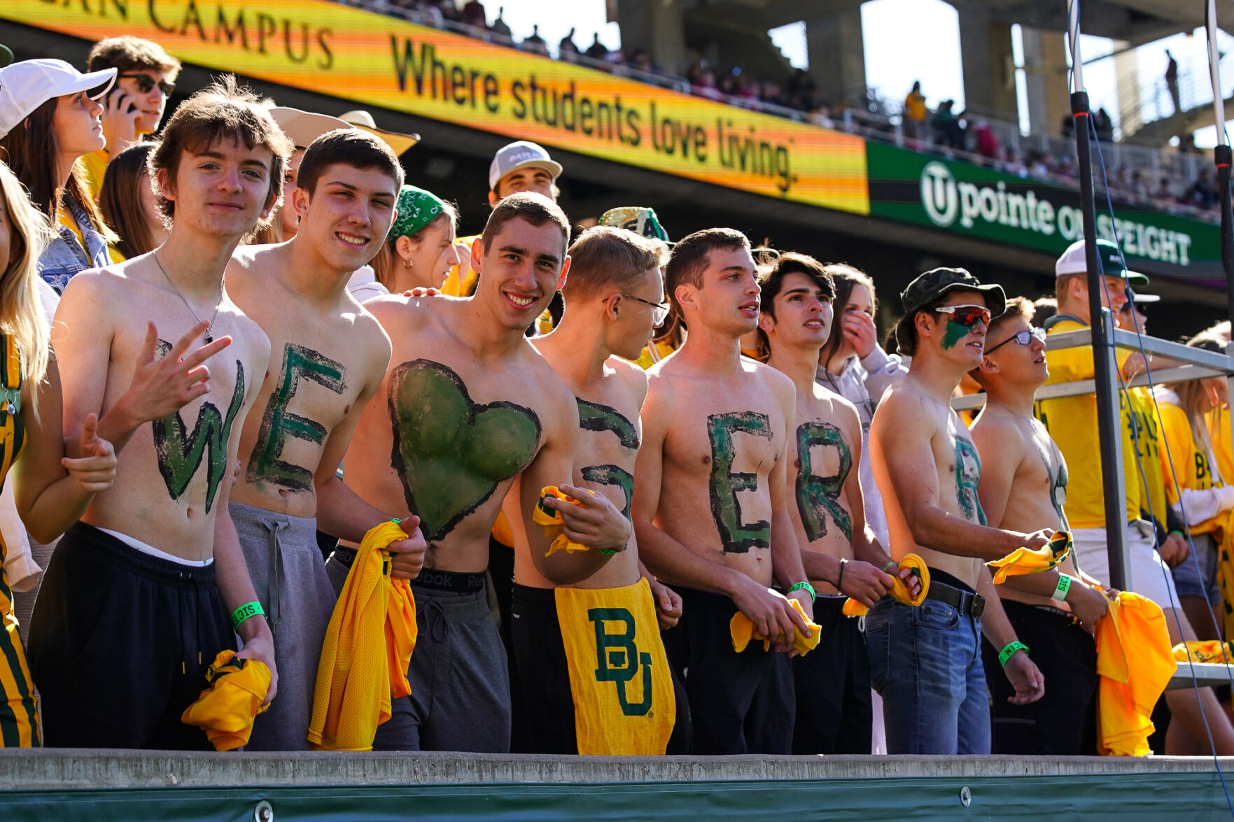 Baylor fans